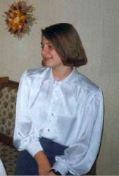 meine Tochter Kerstin 1991 - Demnchst mit eigener Homepage
